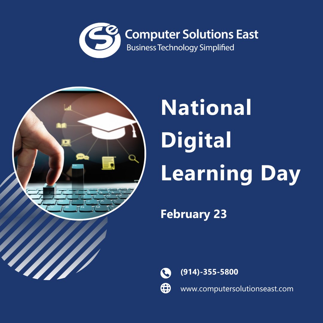 CSE_Info's tweet photo. Here’s to further empowering the education sector with digital technologies! Let's aim for a digitally transformed learning experience for the learners and the generations to come!
#DigitalLearningDay2023 #Nationaldigitallearningday #technologytrends #techindustry #elearning https://t.co/0oMIuckQJn