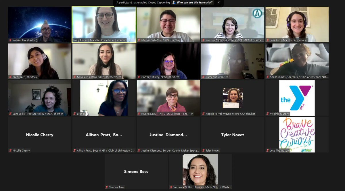 Great job to the SAfG team for completing part 1 of 3 of their Engaging Girls in Hands-on Engineering Trainings!  Tune in to our next two trainings on Feb. 28th and March 8th, both at 9am PST - buff.ly/3VPu5Cb