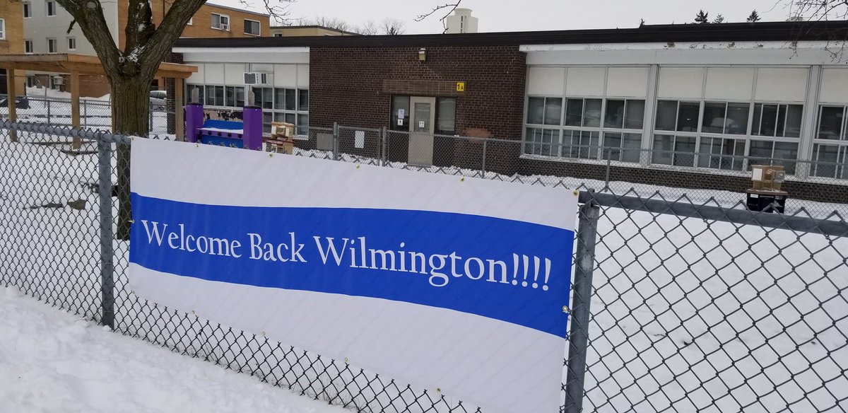 WilmingtonES's tweet photo. We're back...finally! Learning spaces are looking fantastic. Students, staff and families are thrilled to be back in our school! @marham99 @LC2_TDSB @tdsb https://t.co/2uuVJVoUEw