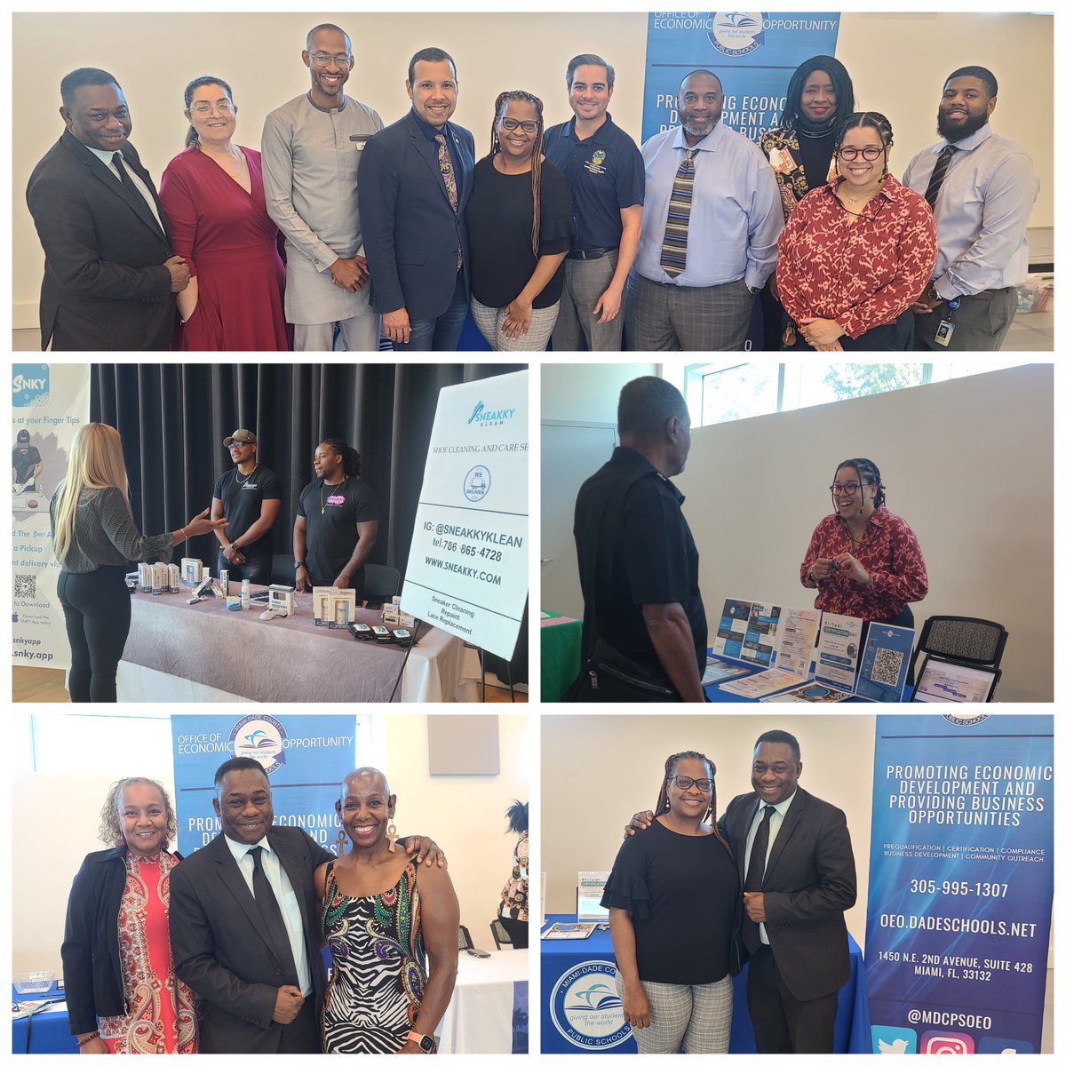 Thank you @MiamiDadeISD for hosting us during your 2023 Black Business Showcase & Resource Fair at the beautiful @the_moss_center in Cutler Bay. 
We had a great time connecting with vendors. #MDCPSOEOBHM #BHM2023 #SouthFLSmallBiz #MiamiDadeBusinessResources