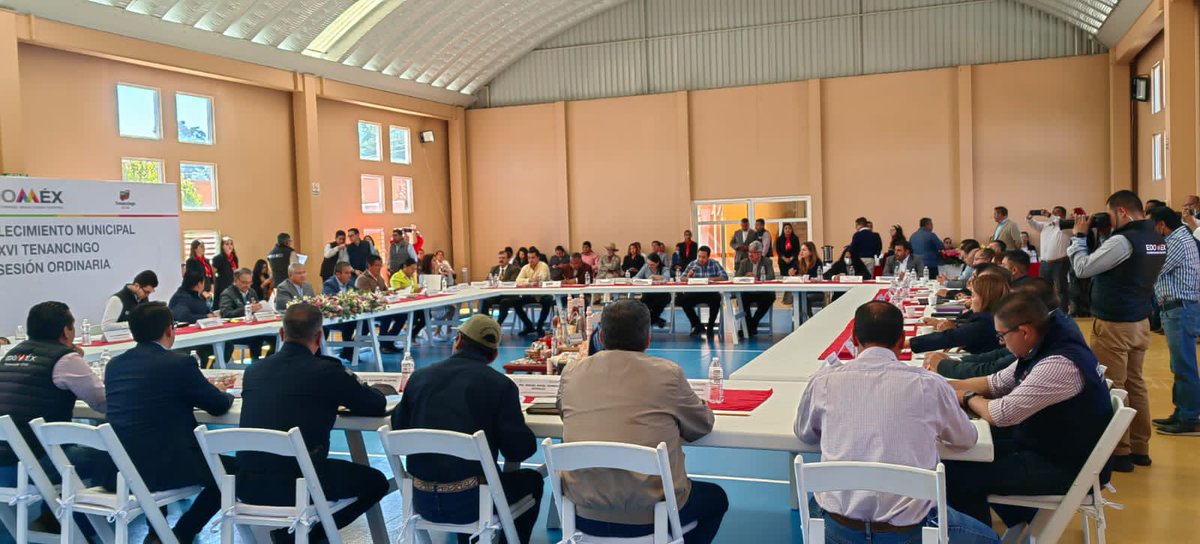 ignacio_rubi's tweet photo. Con presencia del SGG @LUISFELIPE_P, concluimos con éxito la Segunda Sesión Ordinaria 2023 de la Mesa de Fortalecimiento Municipal de la Región XVI #Tenancingo; agradezco la participación de alcaldes y legisladores. @alfredodelmazo @somoscecytem @hectorgs4437 https://t.co/iowMm1kjuE