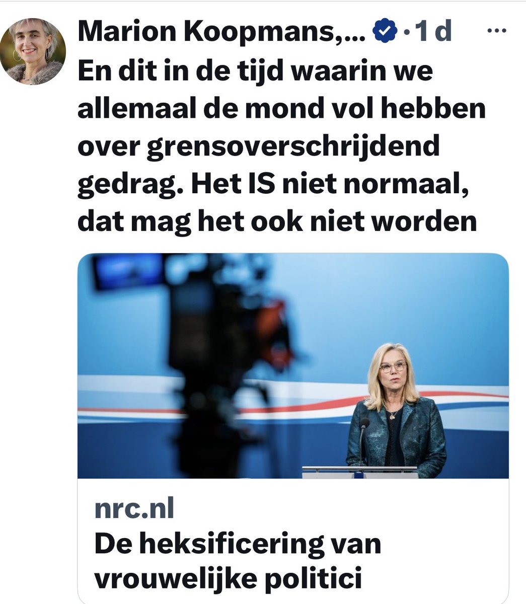 V_iswakker's tweet photo. Marion Koopmans komt op voor haar bestie Sigrid Kaag. Ze vindt dat Kaag geen heks is, en zij kan het weten. Toch gaat #Kaag extra zetels toveren op 15 maart. 🧹🧙♀️ #MarkKoek https://t.co/AZl8s6Mk2F