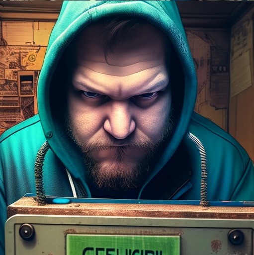 punijandro's tweet photo. Mi Rostro Modo CiberPunk creado con inteligencia artificial 
#ciberpunk #iA #IntelligenceArtificielle #intelige #InteligenciaArtificial #punk #AI #CreadoraDeContenido #MarketingDigital #edits #Design https://t.co/BdWe9omNoM