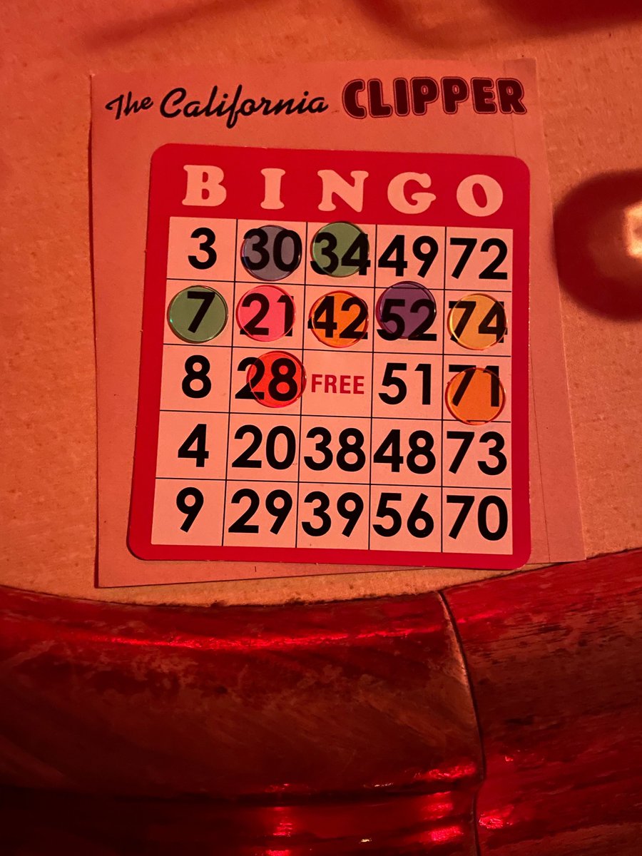 ClipperChicago's tweet photo. Monthly Bingo hosted by Nick Smith returns this Sunday at 6PM! Free to play, win fun prizes, come hang! 🍻 https://t.co/qHHw9TEdOb
