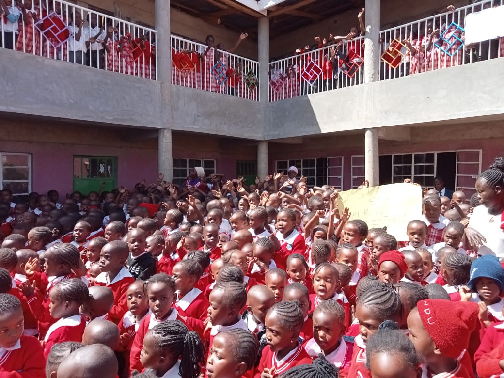 OdhiamboHelle11's tweet photo. After the dreadful #TheRevelationOfElijah pupils of palace educational center stopped learning to worship, celebrate and honor the GOD of the TWO MEGA PROPHETS https://t.co/kOePpQjliy