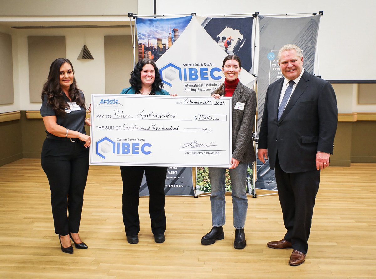 fordnation's tweet photo. I was thrilled to attend the IIBEC Women and Student Building Science Forum. As we build our skilled workforce of the future, we need more women and young people to join the #SkilledTrades.

Thank you to everyone for bringing fresh, new perspectives to the table. https://t.co/PSQKRW7wTt