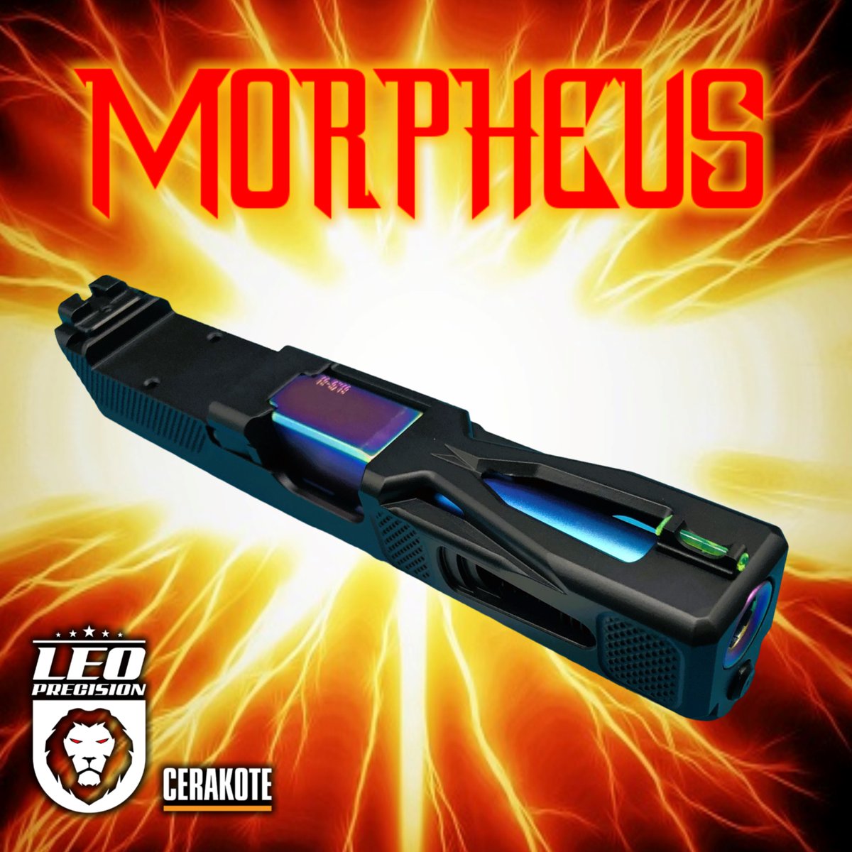 LeoPrecision's tweet photo. The Wait is Over!
It's Here!
Introducing....
MORPHEUS!
In Graphite Black.
For GLOCK 19!
#glock #leoprecision #guns #3Dprinting #firearms #Pistol #graphite https://t.co/oa5NMFihIn