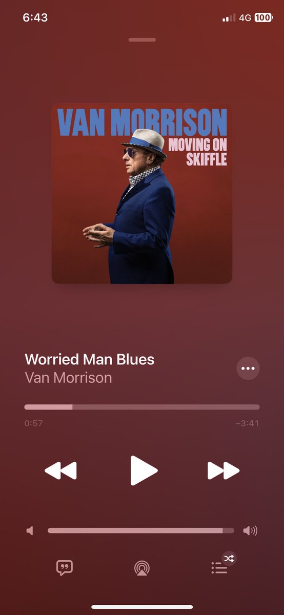 Bloody hell. Van Morrison is such a grumpy SOB. But he keeps making good music!