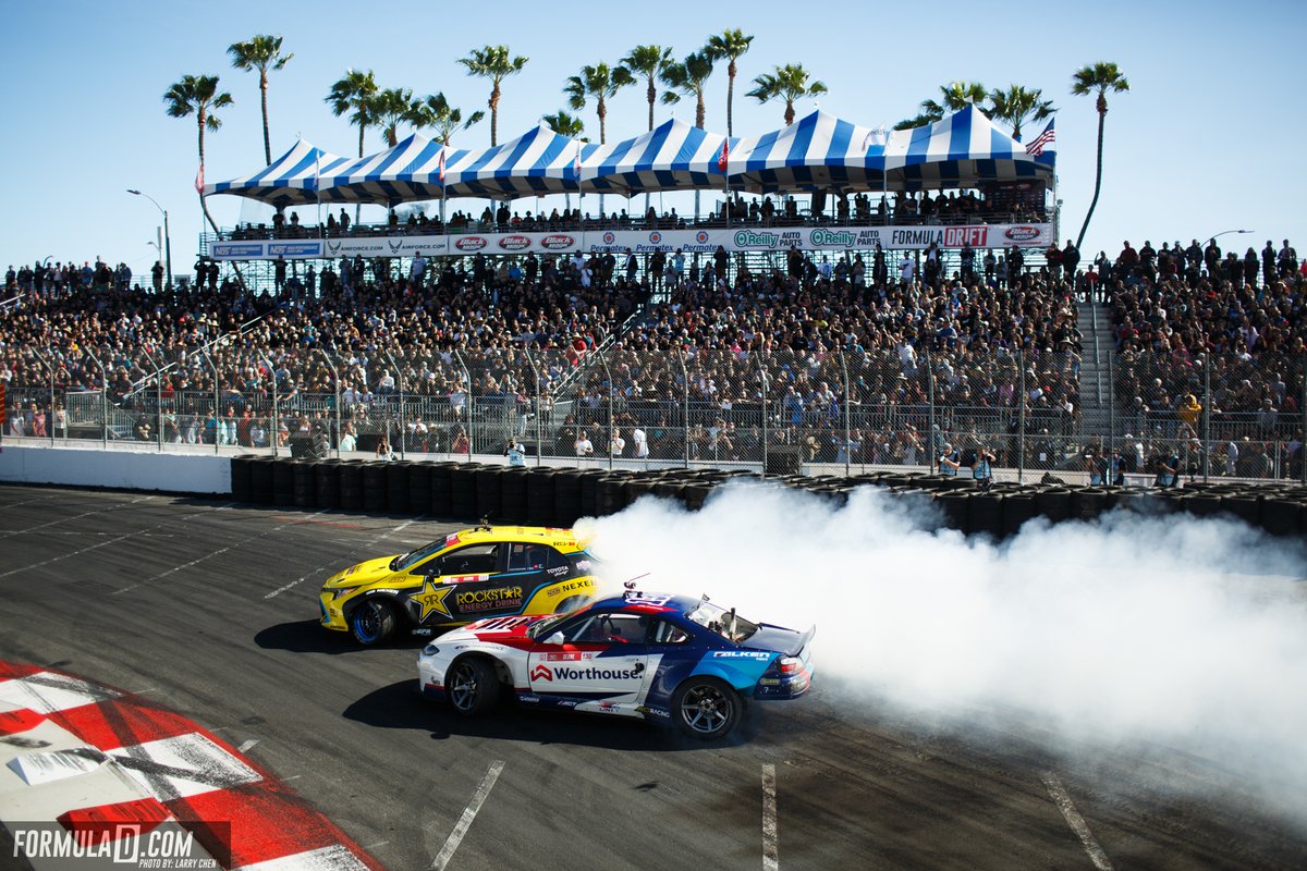 FormulaDrift's tweet photo. It's time to witness greatness once again.

It's been a long time coming! Welcome back to the 3X Formula DRIFT Champion, The Machine — @JamesDeane130! 🏆🏆🏆

See you in Long Beach!

#FormulaD #FormulaDRIFT https://t.co/Z0m7YeOS7U