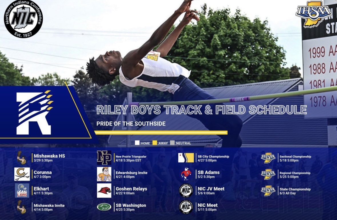 Riley High School T&F tweet media