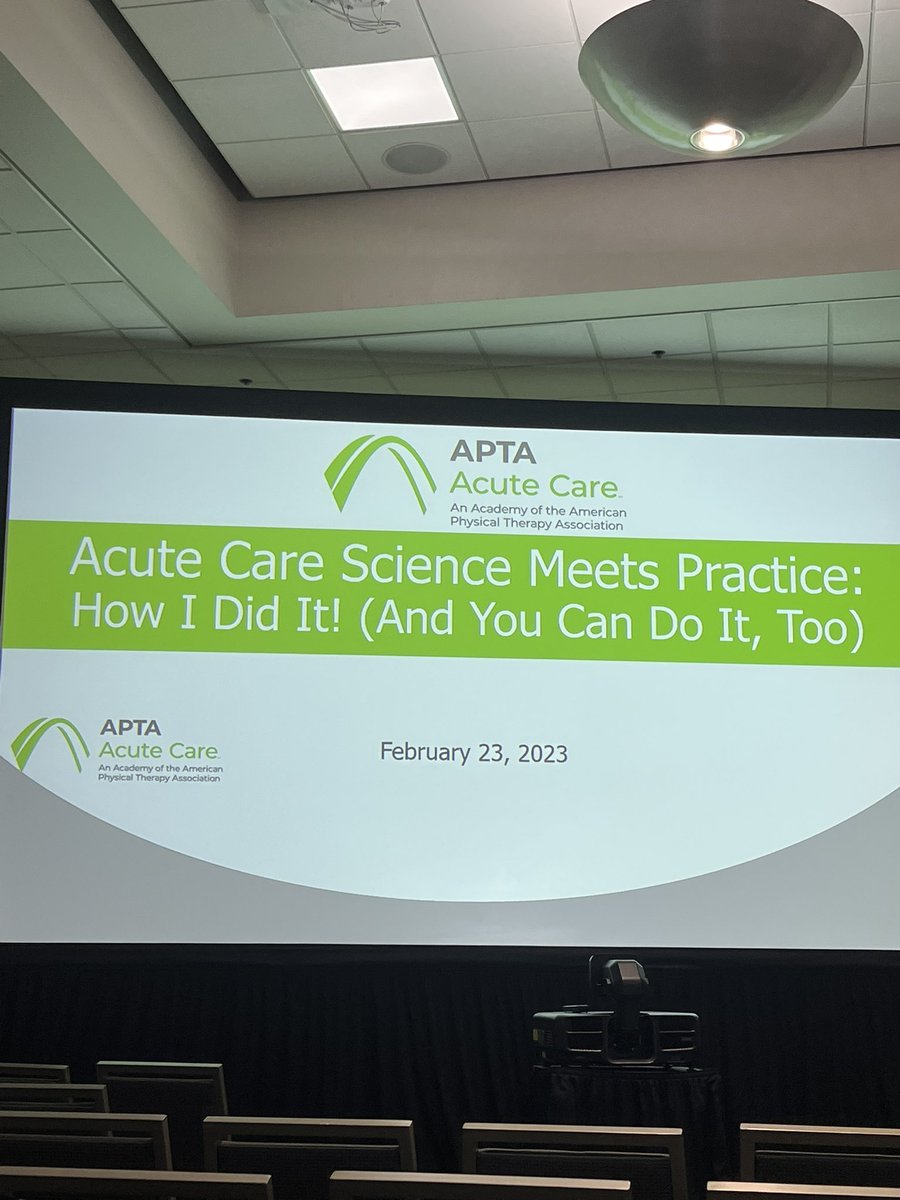 Bridging the gap between research and clinical practice, and empowering clinicians to turn quality improvement initiatives and ideas into research.  #aptacsm