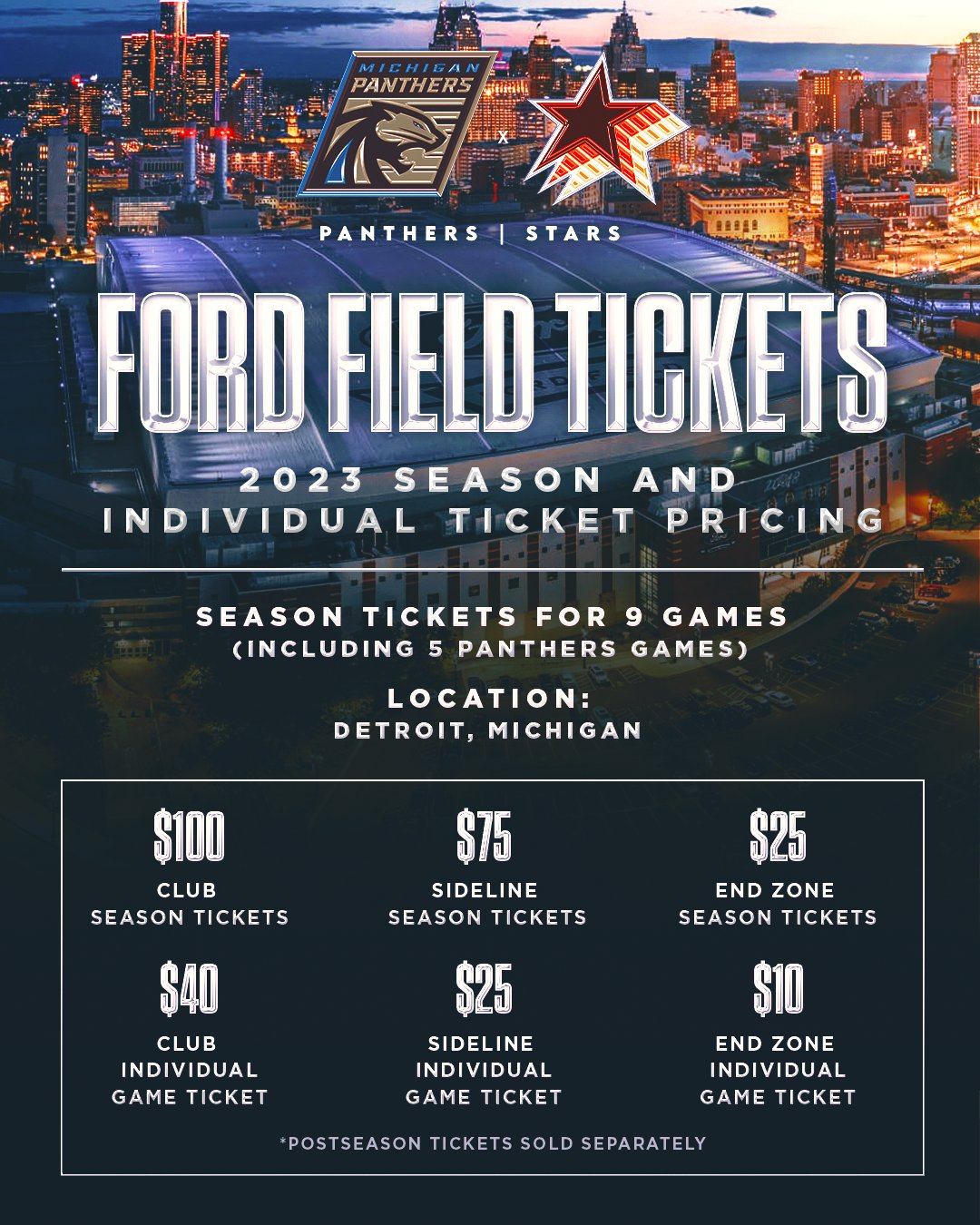 USFL on Twitter "The 2023 USFL season and individual ticket prices are