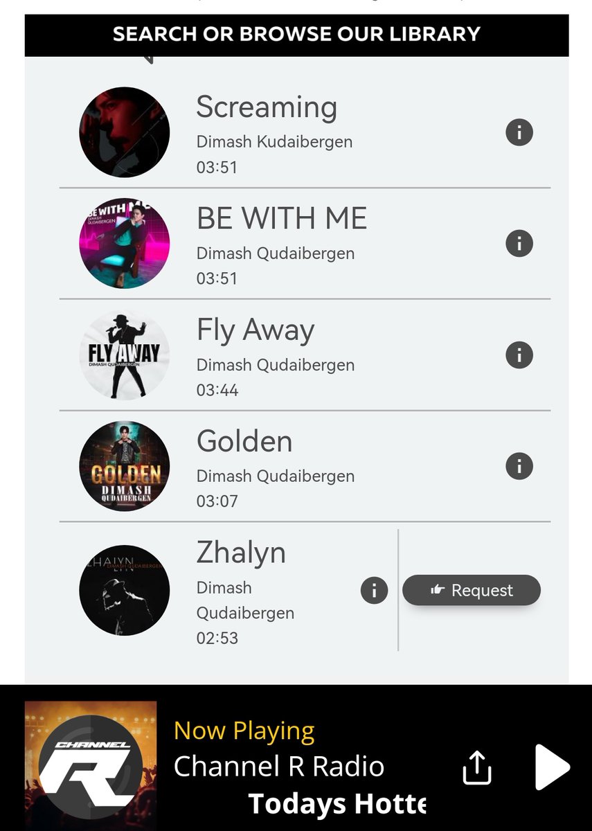 MarinaDears's tweet image. Thank you so much @channelrradio for adding beautiful song #Zhalyn by #DimashQudaibergen to the Radio library 😄