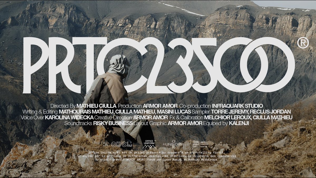 ARMORAMOR_'s tweet image. OFFICE UNIF®M: PROTOCOL 3500®
DISPONIBLE DÈS MAINTENANT.

m.youtube.com/watch?v=fpp9Qh…