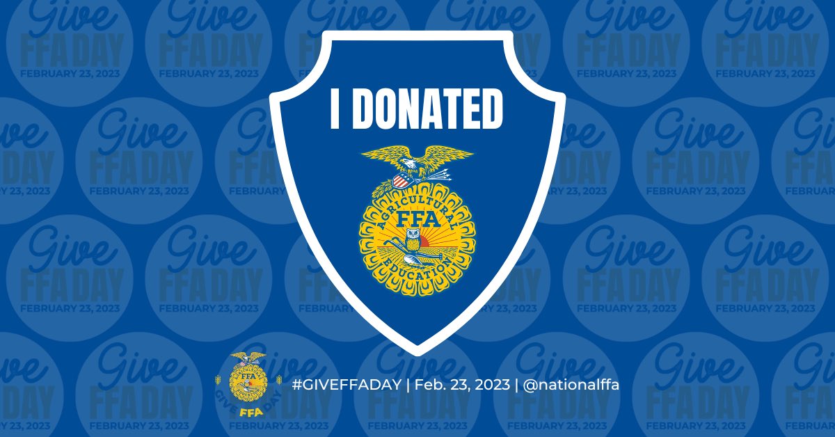I was introduced to #FFA only couple of weeks ago, but I am gladly supporting such a great organization today. #SyngentaSeeds #NKSeeds #GiveFFADay