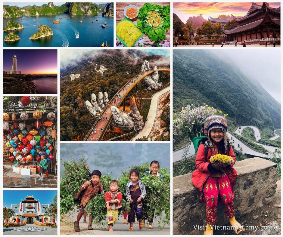 bmy_guide's tweet photo. 🇻🇳Discover Vietnam through the lens of the #bmyguide Ambassadors!
Enjoy the limestone mountains, the green terraced rice fields, the white sandy beaches, the sounds and the flavours!
Willing to try the app? 
Join us at https://t.co/8dcsYxg3Az

#travel #Vietnam #NaturePhotography https://t.co/nASaNLZRA2