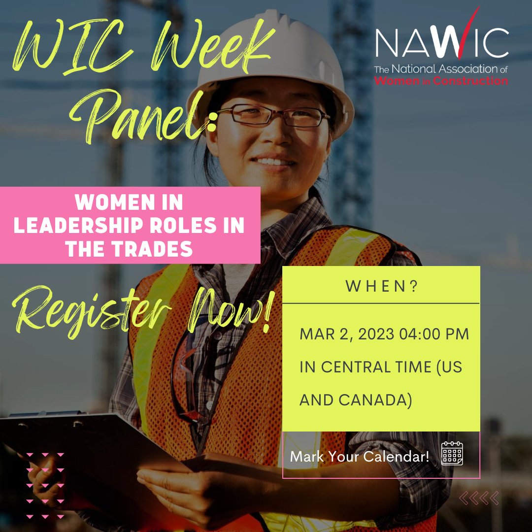 YouBuildAZ's tweet photo. Learn more about women who work in construction. There's so much more than what you think. To register for this webinar, click the link in our bio or visit https://t.co/x2eYdhzUqa
#YouBuildAZ #WomenInConstruction #WICWeek #NAWIC #WIC #NAWC #NABWIC #WTS #ValleyMetro #Construction https://t.co/qfea14Yqmx
