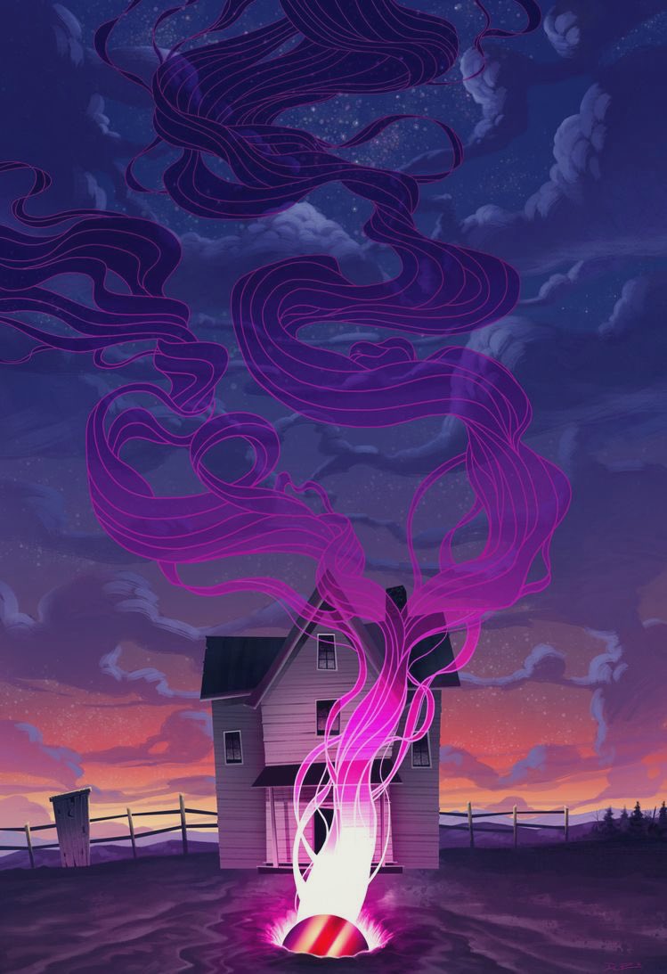 nomicon_the's tweet photo. #DylanPalmer #ColourOutofSpace #Octarine #meteor #Lovecraft #Necronomicon #NicCage #Miskatonic #Arkham #CallofCthulhu #aliens #cosmichorror #horrorart #horrorroleplaying #scifi #scifiart https://t.co/so2iVWafMz