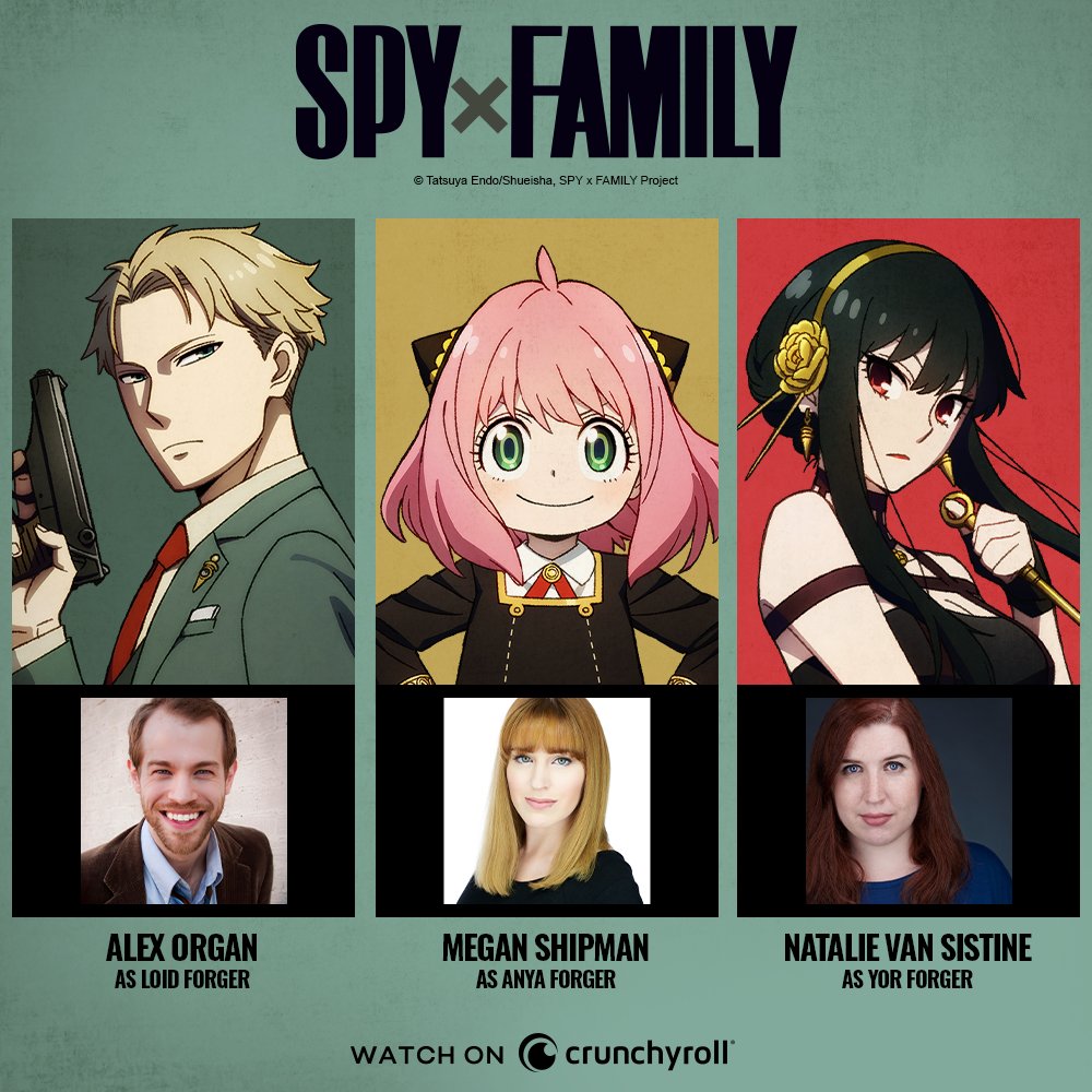 Welsh_Harls88's tweet photo. Dear @comconwales, PLEASE book the fantastic English voice actors of @spyfamily_en to #ComicConWakes2023 in August! 🙏 #AlexOrgan @18moptop @nvansistine @CrunchyrollUK #Anime #SpyXFamily #LoidForger #AnyaForger #YorForger #TheForgerFamily #Twilight #ThornPrincess https://t.co/OUiRqZfSoh