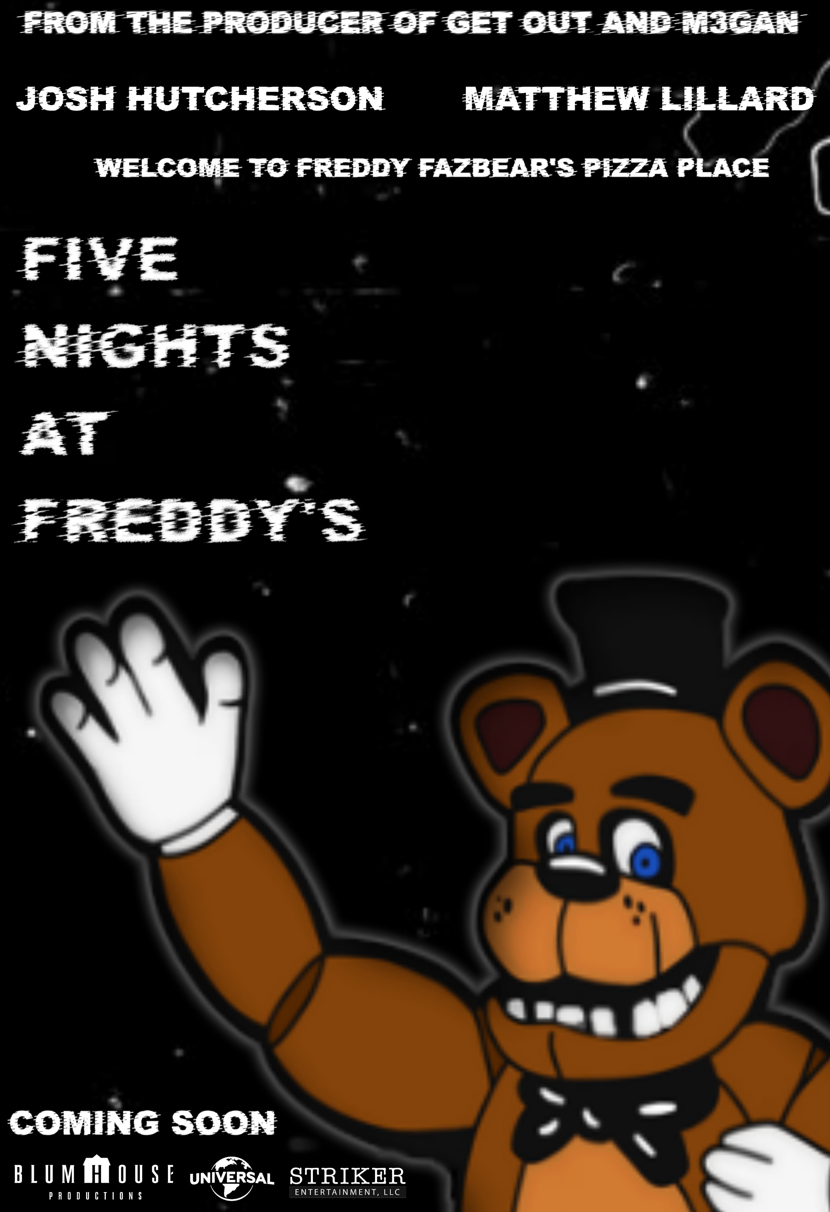 New Blumhouses Five Nights At Freddy Poster, Fnaf Movie Poster 2023 -  Allsoymade