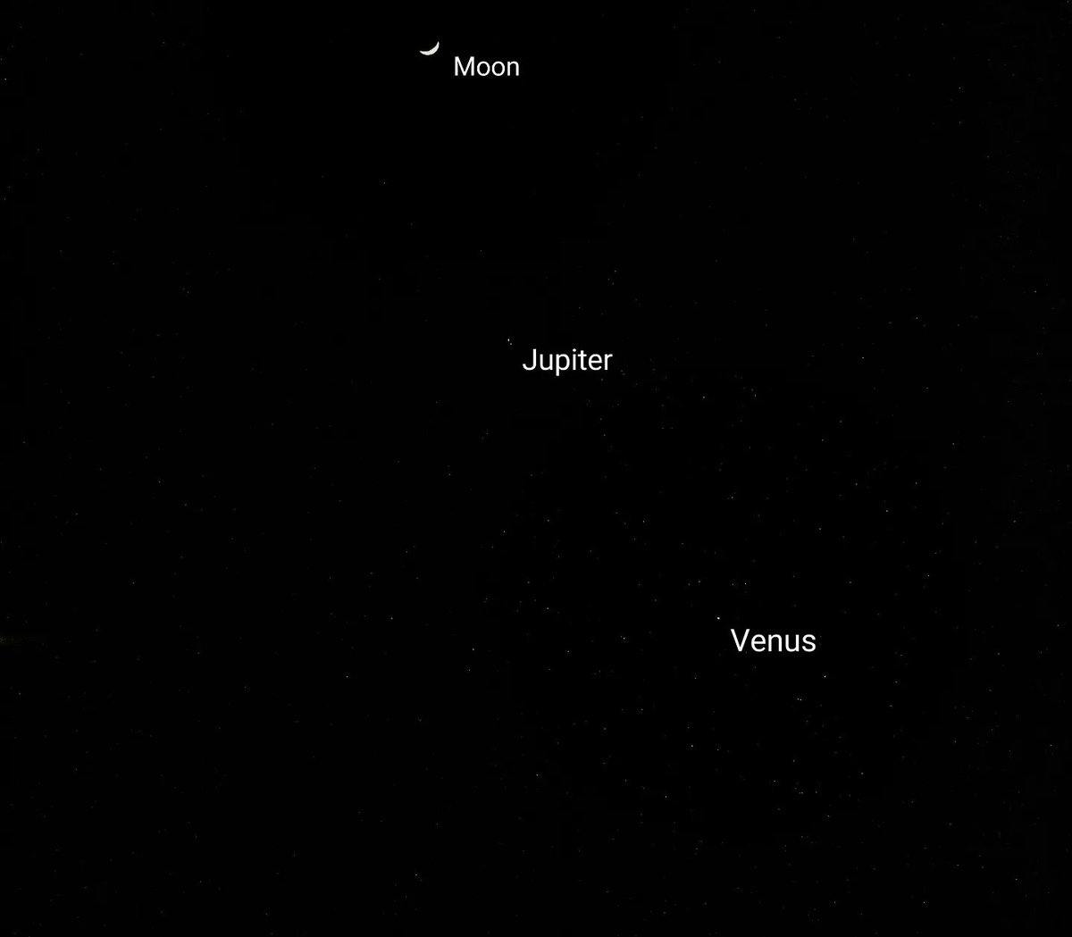 Canon EOS 1300D (Anca bu kadar zoom yapabiliyor kendisi)

#photography #Astrophotography #moon #Jupiter #Venus #sky