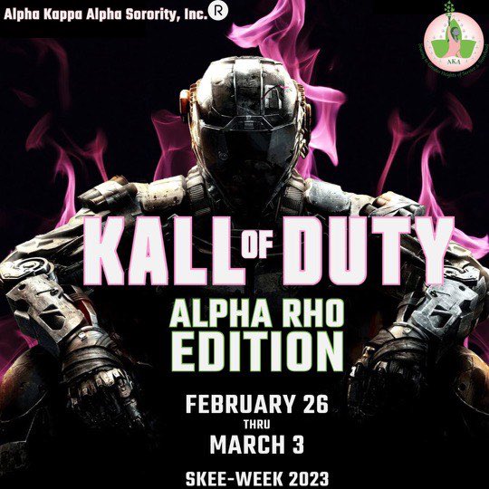 uAPb_1951_AKA's tweet photo. ❕LEFT LEFT LEFT RIGHT LEFT ❕
The 💕Always Pretty Ladies Of Alpha Rho💕 are Kalling YOU to join our battle 💪🏾of being a service to ALL MANKIND 

Skee-Week has arrived on the scene.
Are you willing to gear up with Alpha Kappa Alpha ? 💚💕🤍
Skee you there 

#AKA1908
#BeEthel
#AKA https://t.co/m9mgv6R3cR
