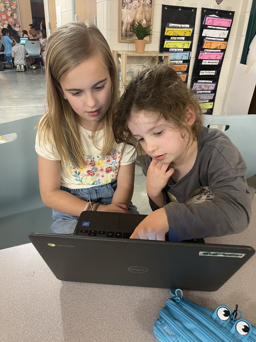 #DLD was in full swing today! Our 4th graders partnered with Ks to make <a href="/Pixton/">Pixton</a> avatars today! We loved exploring what makes us each unique AND what connects us together! 🤍 #JCSDLD2023 <a href="/LakeRidge_JCS/">Lake Ridge Elem</a> <a href="/jcityTNschools/">JohnsonCitySchools</a>