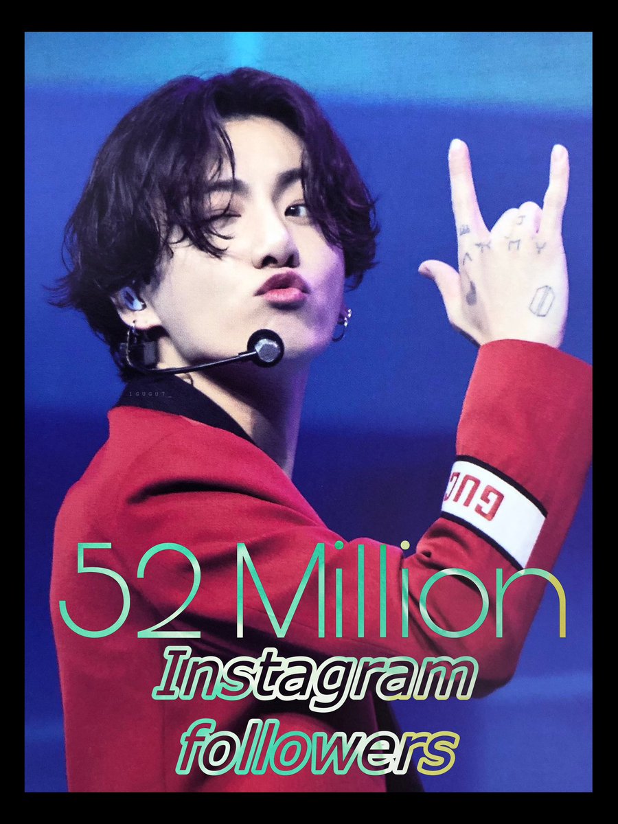 TaekookPak's tweet photo. #JungKook has now surpassed 52 million Instagram followers 🔥🔥🔥
Congratulations Jungkookie 🫰🏼🫰🏼🫰🏼
#instagram #52million https://t.co/VCJl83Ap9k
