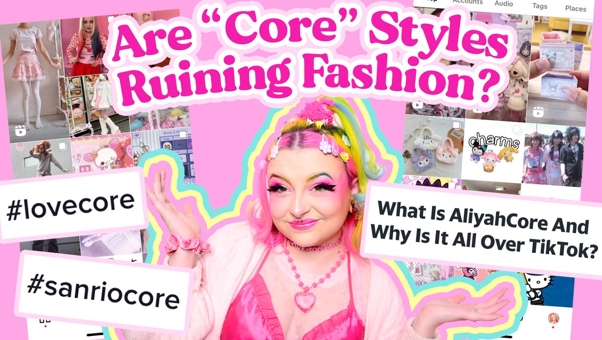 pixieeelocks's tweet photo. NEW 🥰🌈🌷🌤️💕 The Over-"Core"-ification of Fashion!! Are all of these new niche labels a good thing, or a bad thing? 🤔 https://t.co/lWOKyIaGzw