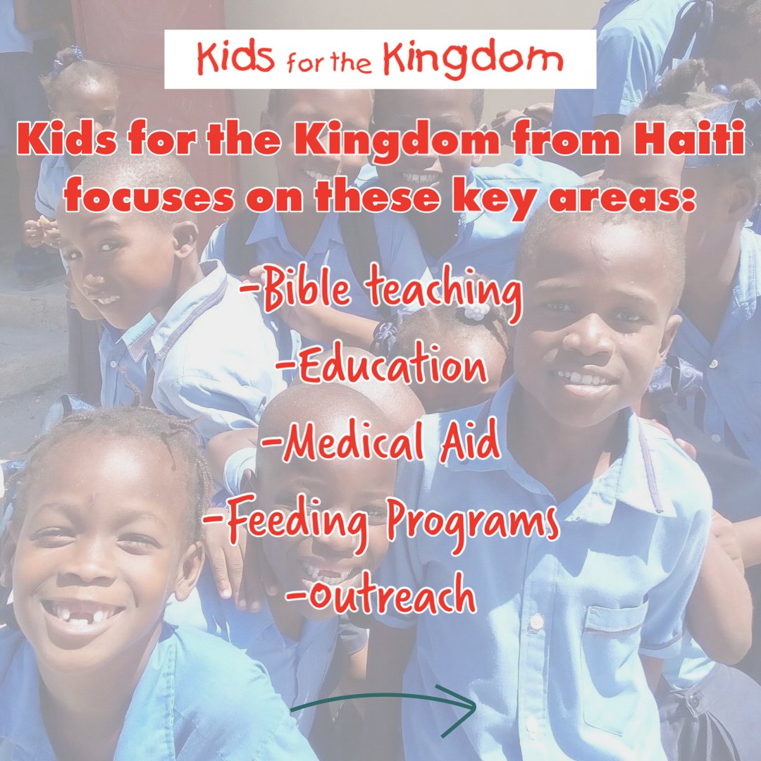 k4k's tweet image. Meet Kids for the Kingdom from #Haiti! National Director Anacias has a vision to bring transformation to his country through the word of God. He provides #BibleClubs, #FeedingPrograms, #Education, #VocationalTraining, and more to his #community. Swipe to learn!