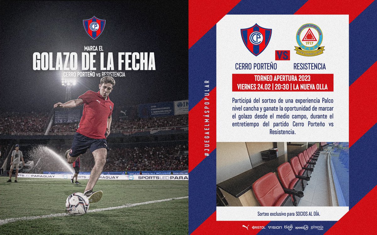 Socias/os Cerro Porteño tweet media