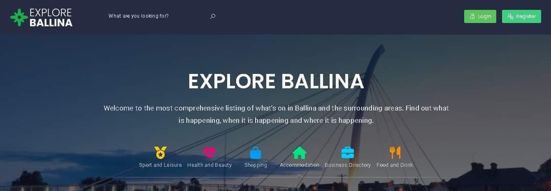 exploreballina's tweet photo. Launching soon https://t.co/nS63AzYObJ
For more details on how to list your group, club, organisation, business drop us an email to info@exploreballina.ie
#LoveBallina https://t.co/HYKVWQCHYE