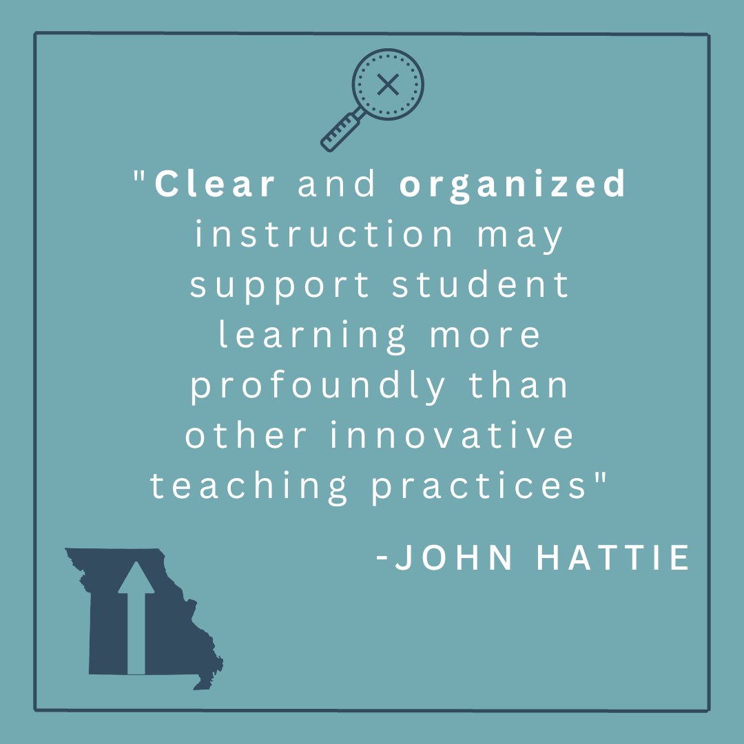 StepUpMO's tweet photo. Join us tomorrow for Part 2 of the #MissouriTeacherClarity Series. Register here: https://t.co/1iIwdi4A1w
#backwarddesign https://t.co/9lT2ct643z