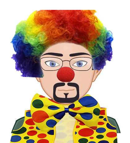 charaleez_mc's tweet photo. ClownSnow https://t.co/q57DdUY0l5