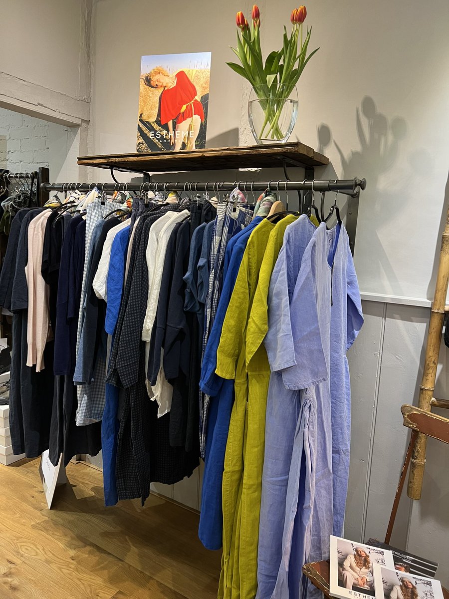 Some of our new stock for the spring #herefordfashion #herefordretail #fashion #linen #cashmere