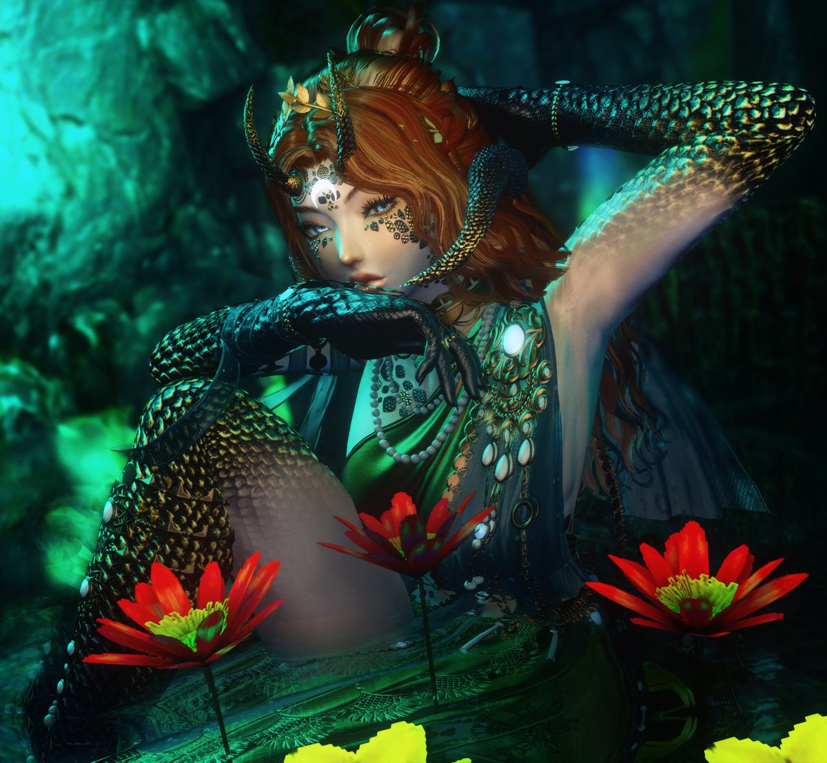 TheGildedXalea's tweet photo. Another shot from my trip to #SneefStudios . #FFXIVScreenshots #finalfantasy14 #GPOSERS #Xalea #Aura #MiesBees https://t.co/rcYNLwNChL