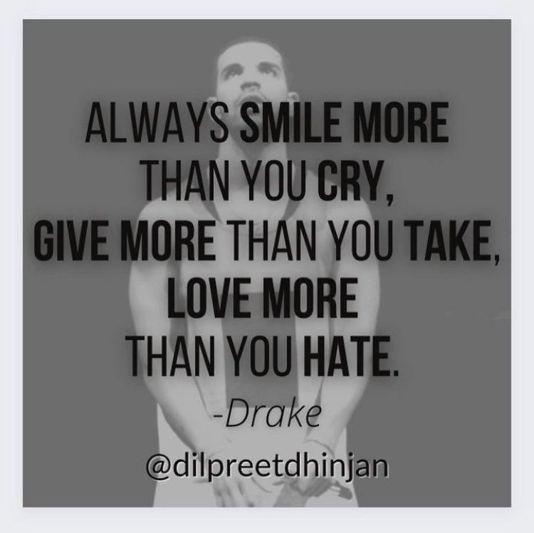 dilpreetdhinjan's tweet photo. OUTLOOK is KEY ✅!
Your perception of certain aspects, shapes your behaviour, which forms your actions 🗣️ #Drake
❤️ and RT if you resonated with the message and FOLLOW for FUTURE VALUE 😁 https://t.co/3zSTHmAUah