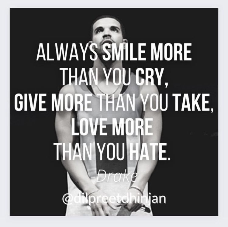 dilpreetdhinjan's tweet photo. OUTLOOK is KEY ✅!
Your perception of certain aspects, shapes your behaviour, which forms your actions 🗣️ #Drake
❤️ and RT if you resonated with the message and FOLLOW for FUTURE VALUE 😁 https://t.co/3zSTHmAUah