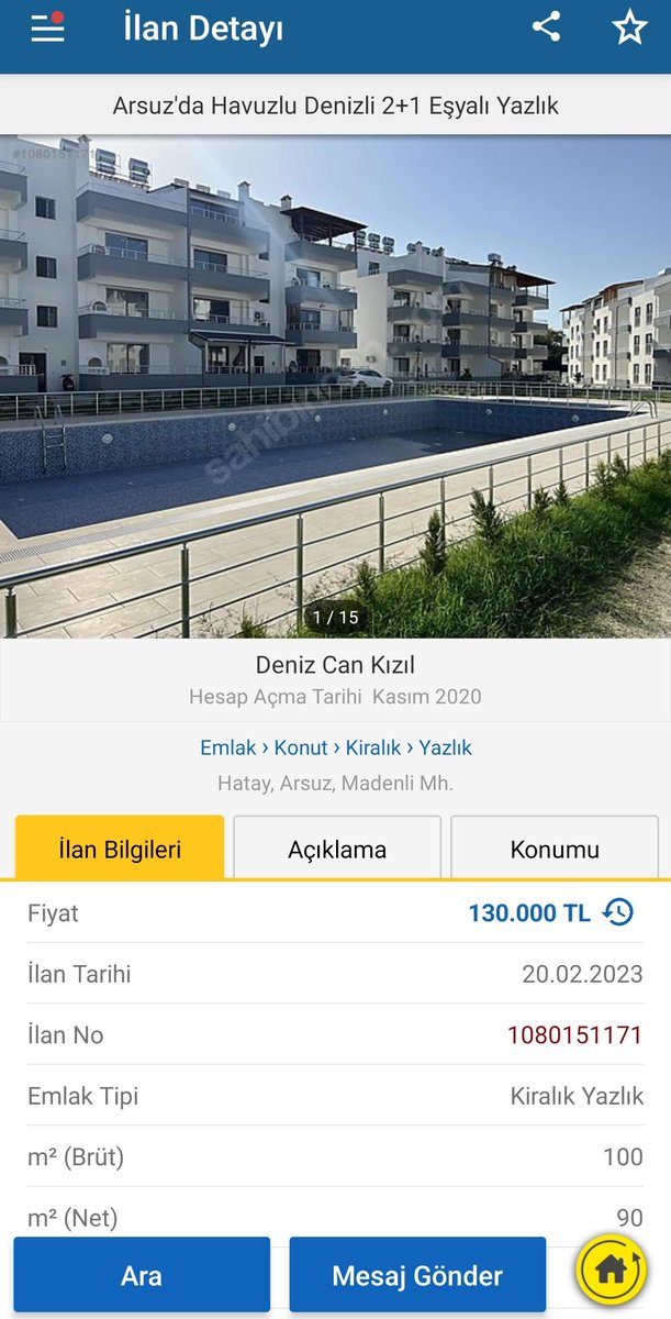 KursatCoglu's tweet photo. Yazıktır, günahtır. 3+1 kiralık daire 120.000. 2+1 kiralık daire 130.000 TL. Daha bunun gibi bir çok ilan var. Utanmaz fırsatçılar. https://t.co/LPgVCEnV4Q