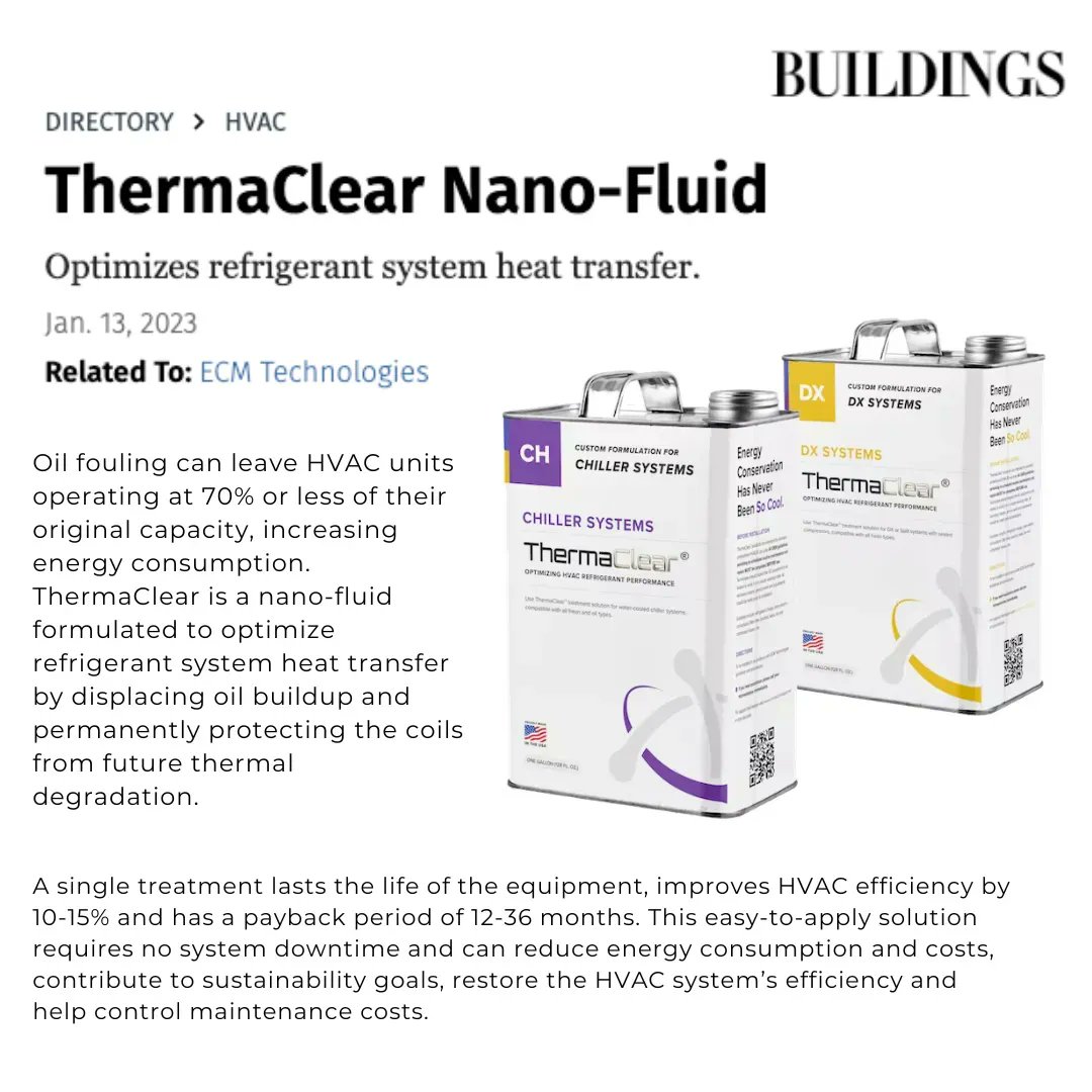 PR_Buzz's tweet photo. We recently secured a spot for our client, ECM Technologies, signature product, @ThermaClear in @BuildingsMedia's product directory! We love assisting in getting our clients and their products in front of the right people!
https://t.co/TqKOjsbDmh
#TheMcRaeAgency #PR #PRBuzz https://t.co/WBFLT0eJdD