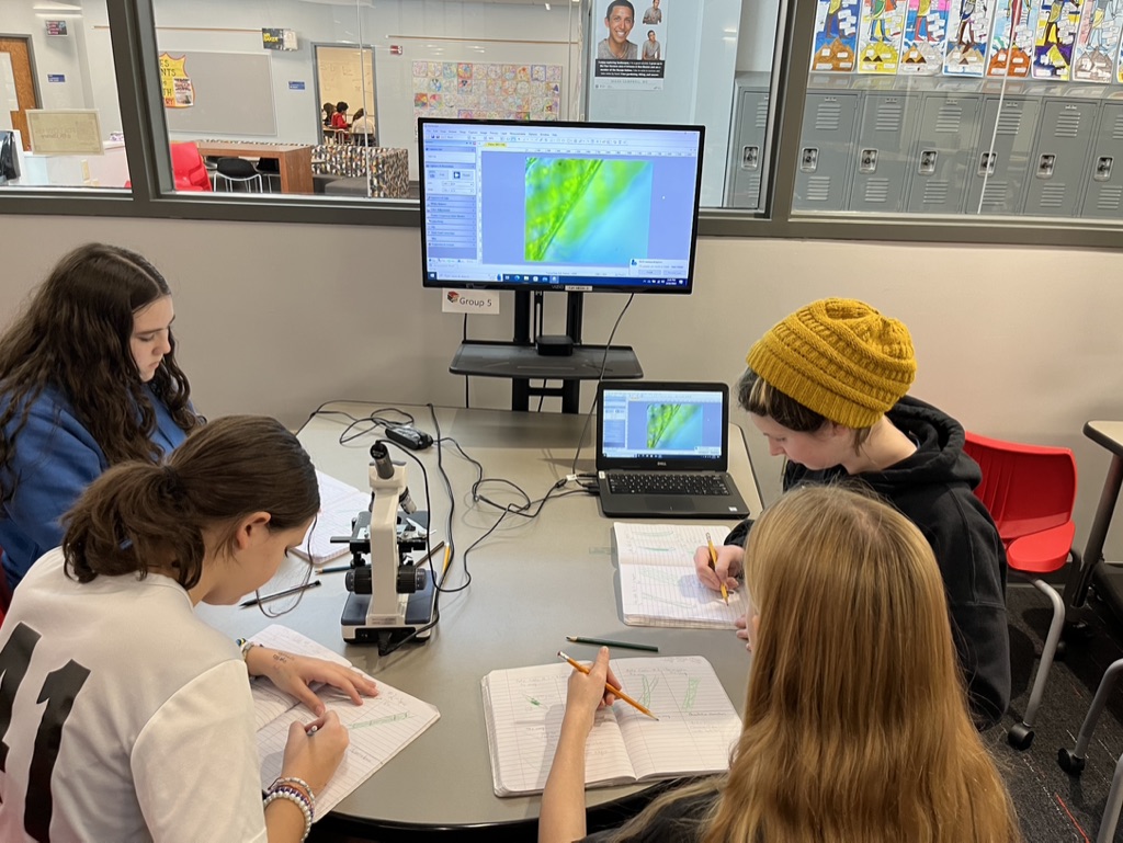 FJHLibrary's tweet photo. We're hunting for Protists in the library today! This is one of our favorite days because the students absolutely light up when they find these microscopic creatures. It's a good day to learn something new!
#fjhlibrary #scienceinthelibrary #Protistlab https://t.co/IZED1qf1gr