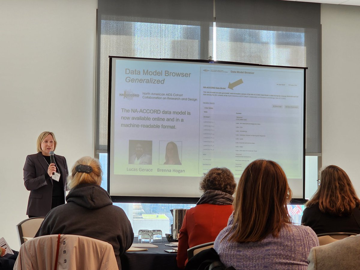 .<a href="/stephduda/">Stephany Duda</a> thanking the <a href="/NAACCORD/">NA-ACCORD</a> team for helping expand their Harmonist data tool kit to our data. 

The gratitude is all to you and Judy, Steph! This tool is phenomenal for fast and effective data quality control checks!!!!

<a href="/iedeaglobal/">IeDEA</a> meeting 2023 is off to a great start!