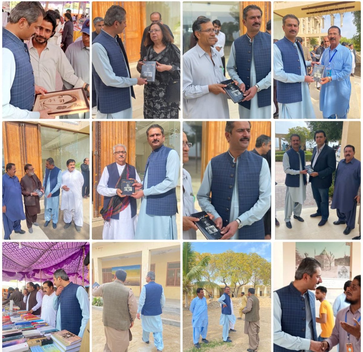 گوادر کتب میلے کی افتتاحی تقریب میں شرکت کرکے ملک بھر سے آئے ہوئے مہمانان سے ملاقات کی۔کتابوں اور آرٹس کے اسٹالوں کا دورہ کیا۔کتب میلہ علاقے میں ادبی،سْیاسی اور سماجی سرگرمیوں کی فروغ کیلئے انتہائی اہم ہے۔ گْوادر سمیت بلوچستان میں علمی پروگراموں کی حوصلہ افزائی کرتا رہوں گا۔