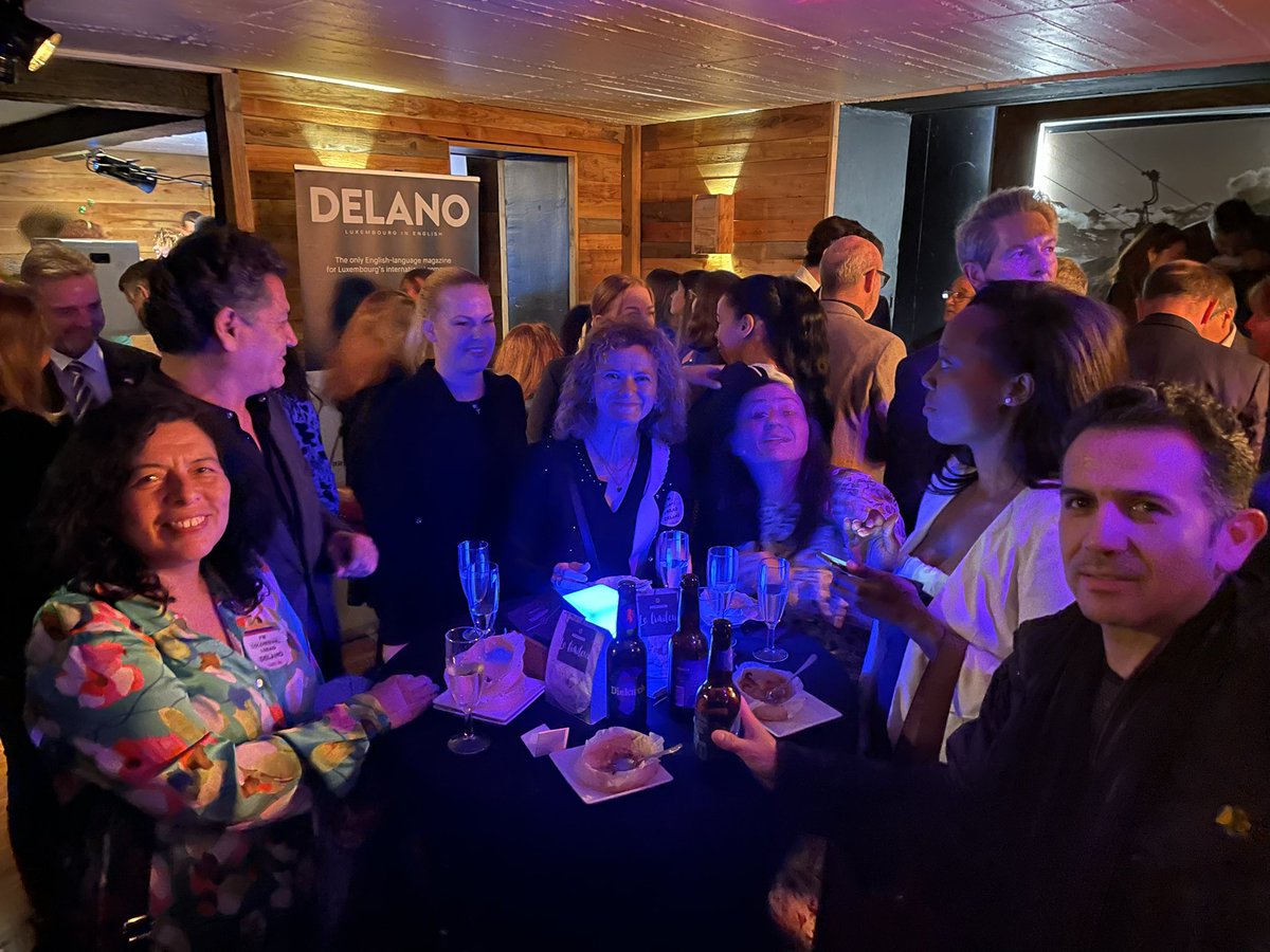 PeruLux's tweet photo. 12e anniversaire de @DelanoMagazine avec la présence de représentants de la Chambre de Commerce et de Tourisme du Pérou au Luxembourg 🇵🇪🇱🇺 #Delano12 https://t.co/SZnhoYwpnV