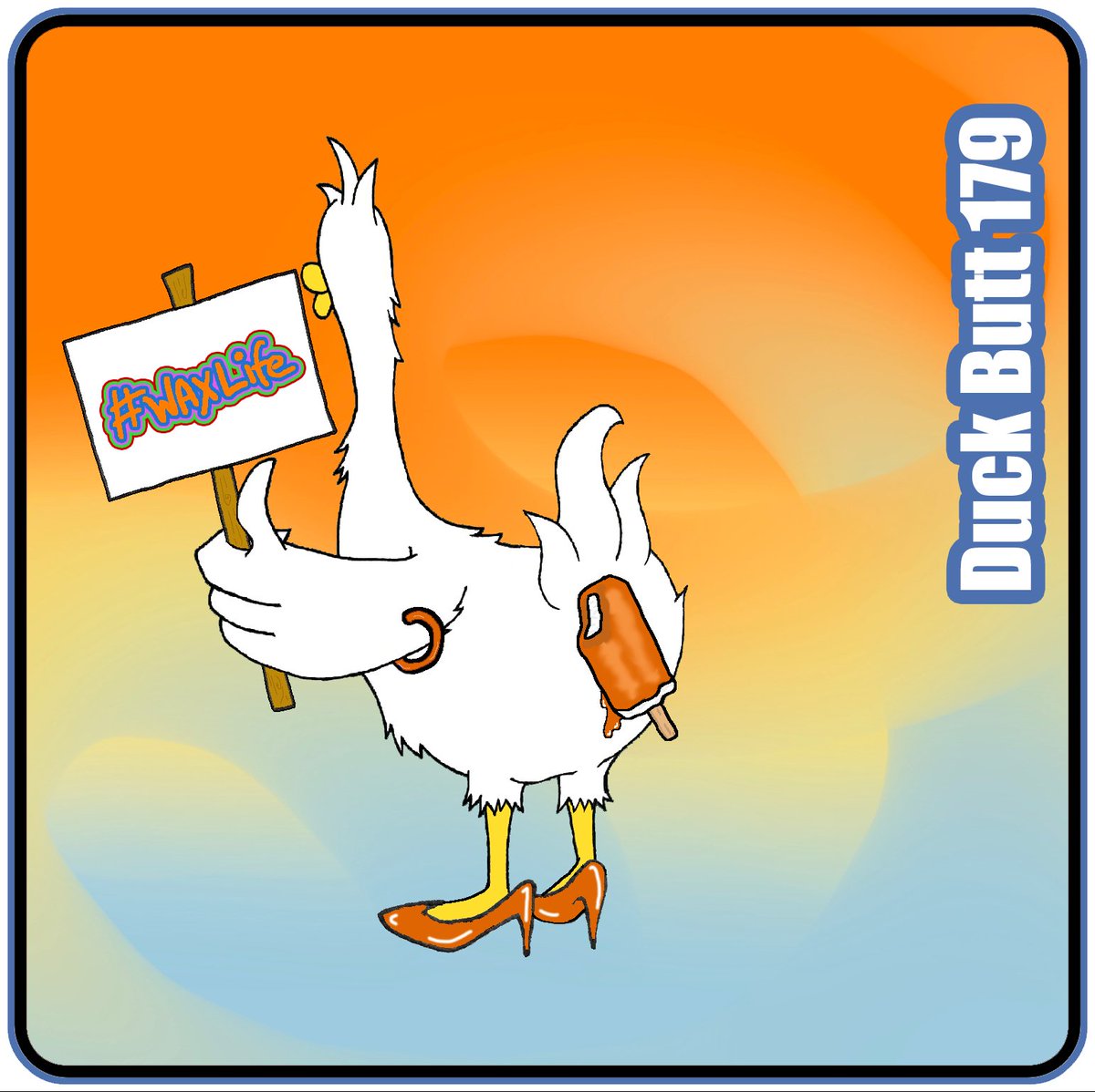 tidbyts's tweet photo. Happy Thursday, here's your Duck Butt of the Day! #NFT #NFTs #NFTproject #WAXNFT #duckbutt https://t.co/xXjMjQ4NHi