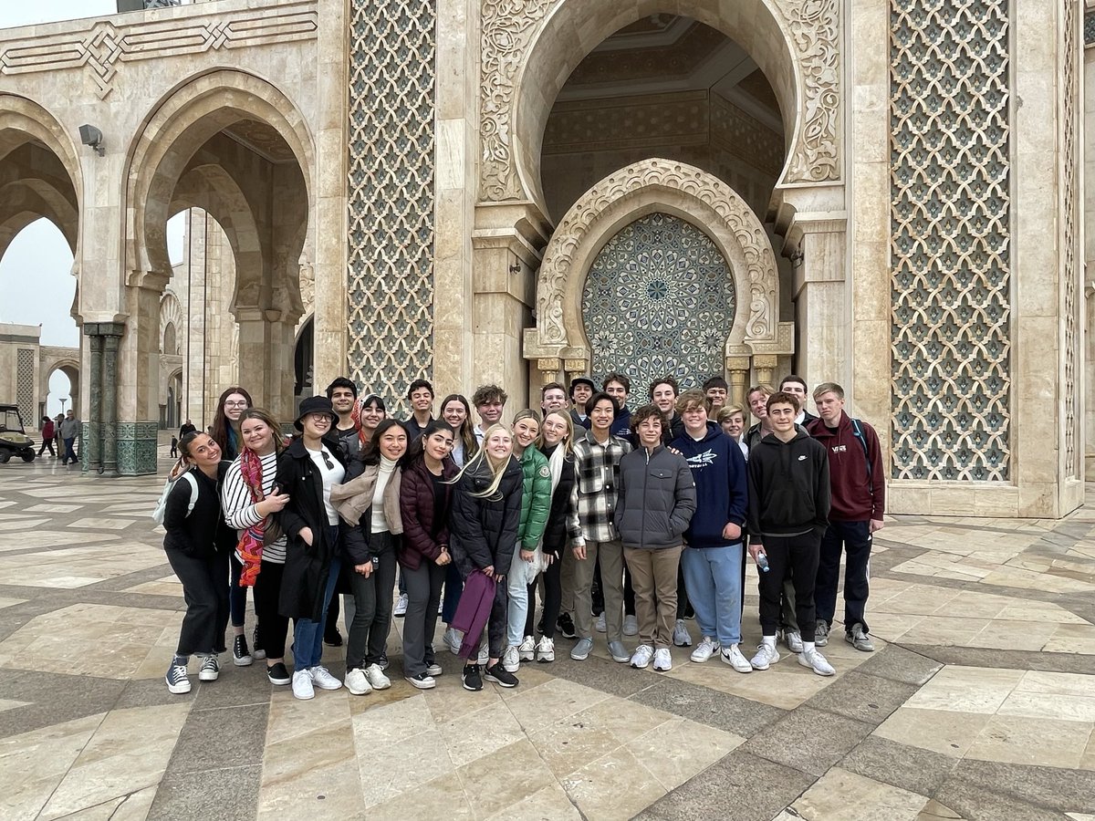 AGSatCdM's tweet photo. AGS wrapped up Morocco and headed to Spain this week. Next up Portugal! @nmusd https://t.co/BgSiz5c6xA