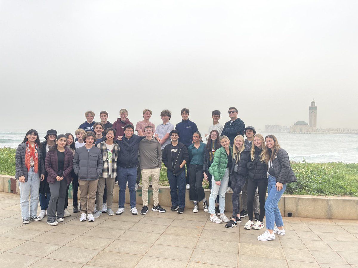 AGSatCdM's tweet photo. AGS wrapped up Morocco and headed to Spain this week. Next up Portugal! @nmusd https://t.co/BgSiz5c6xA