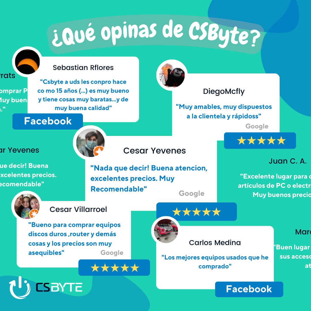 CCsbyte's tweet photo. Nos gustaría expresar nuestro sincero agradecimiento por sus comentarios. Es un verdadero honor saber que nuestros productos hayan tenido un impacto positivo en ustedes. 😊
¡Gracias por confiar en nosotros!🤩
#csbyte #computacion #teconologia https://t.co/ZNThgfEBid
