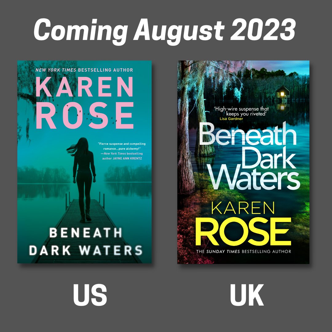KarenRoseBooks's tweet photo. In case you missed it: the thrills of the New Orleans Series continue in Book 2 - BENEATH DARK WATERS!

Available August 2023.

For more information and Preorder Links: https://t.co/6pnfpLMj7A https://t.co/oFcwFWJf36