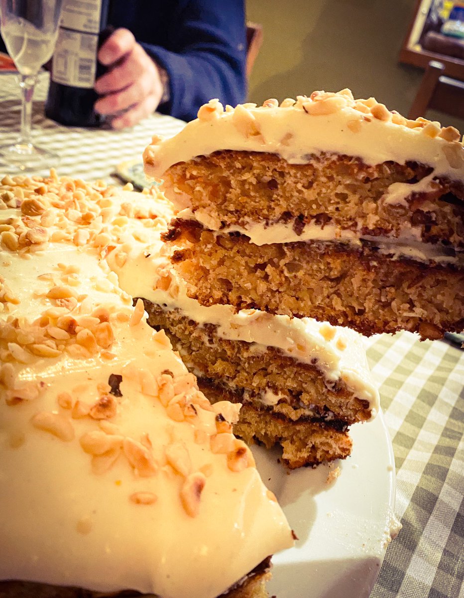 toria_keith's tweet photo. Made @SueHLawrence ‘Cookie Shine’ cake for my husband’s birthday today - slightly over baked it but got away with it - what a treat, and it got the older generation reminiscing about traditional glazed cookies :-) https://t.co/PcCJJD4iYI